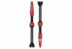 Pack De 2 Válvulas Tubeless Lezyne Rojo