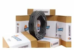 Huck Norris Meganorris Espuma De Prevención De Pinchazos Para Hamburguesas Negro