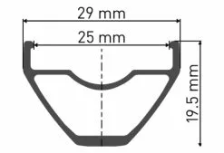 Dt-swiss Rueda Trasera DT Swiss X1900 Spline 29 '' 25mm | 12x142mm | Centerlock