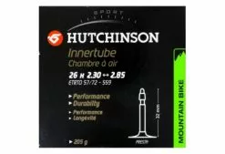 Cámara De Aire HUTCHINSON ESTÁNDAR 26 X 2 30 A 2 85 Presta