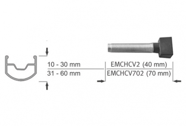 Effetto Mariposa Válvulas Efecto Mariposa Tubeless 40 Mm X2 (PAR) 5 Effetto Mariposa Válvulas Efecto Mariposa Tubeless 40 Mm X2 (PAR) - Imagen 3