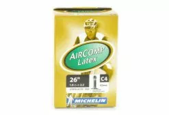 Cámara De Aire Michelin C4 AirComp Latex 26x1.90 - 26x2.20 Schrader